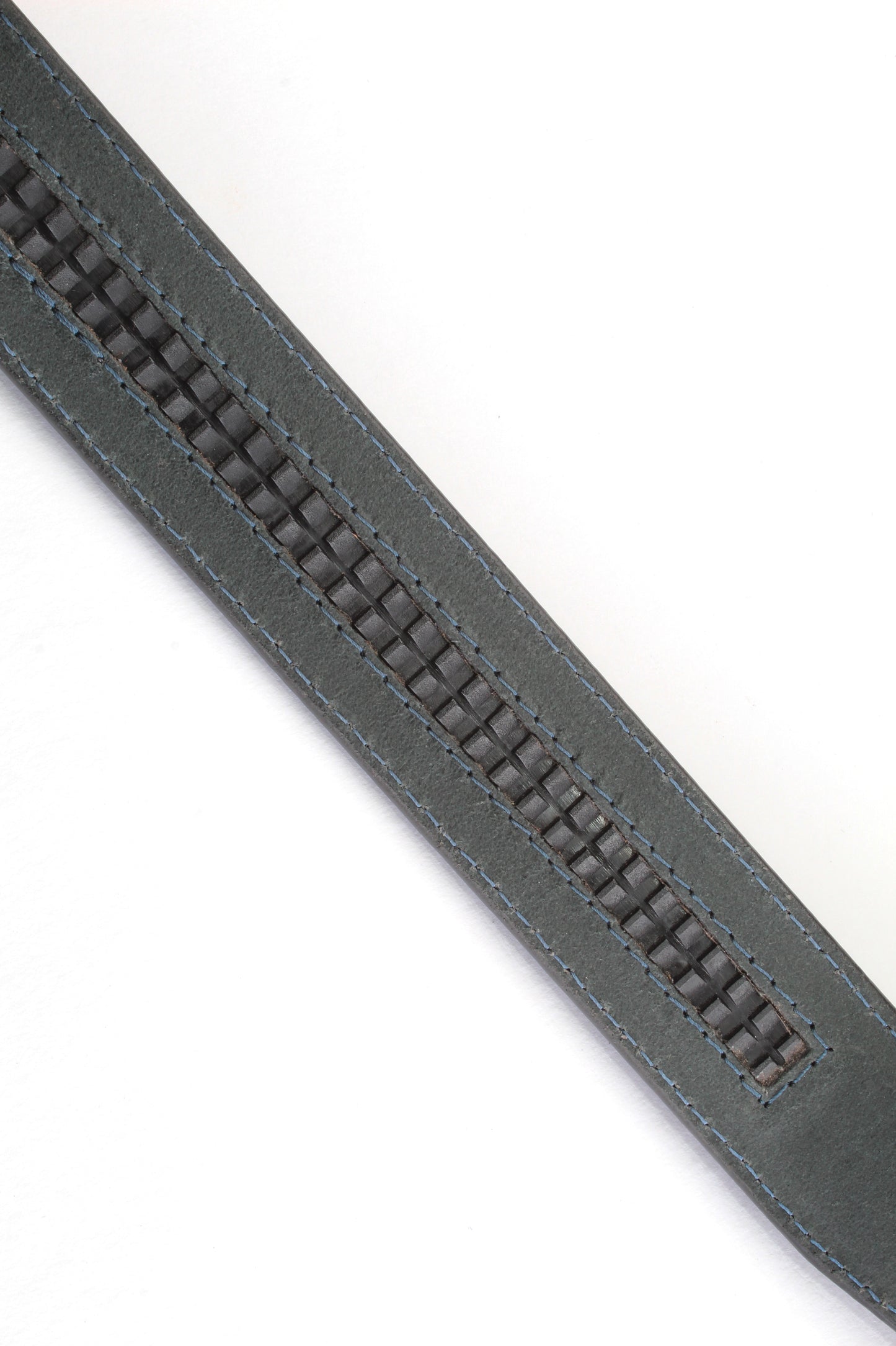 1.25" Seal Blue 🌊 Buffalo Leather Strap