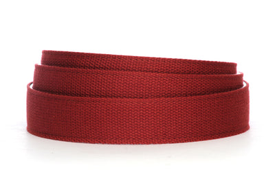 Crimson Canvas Strap
