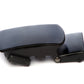 Men's classic with a curve ratchet belt buckle in black with a 1.25-inch width, left side view.
