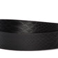 Men's concealed carry belt strap in black reptile invincibelt, 1.5 inches wide, casual look