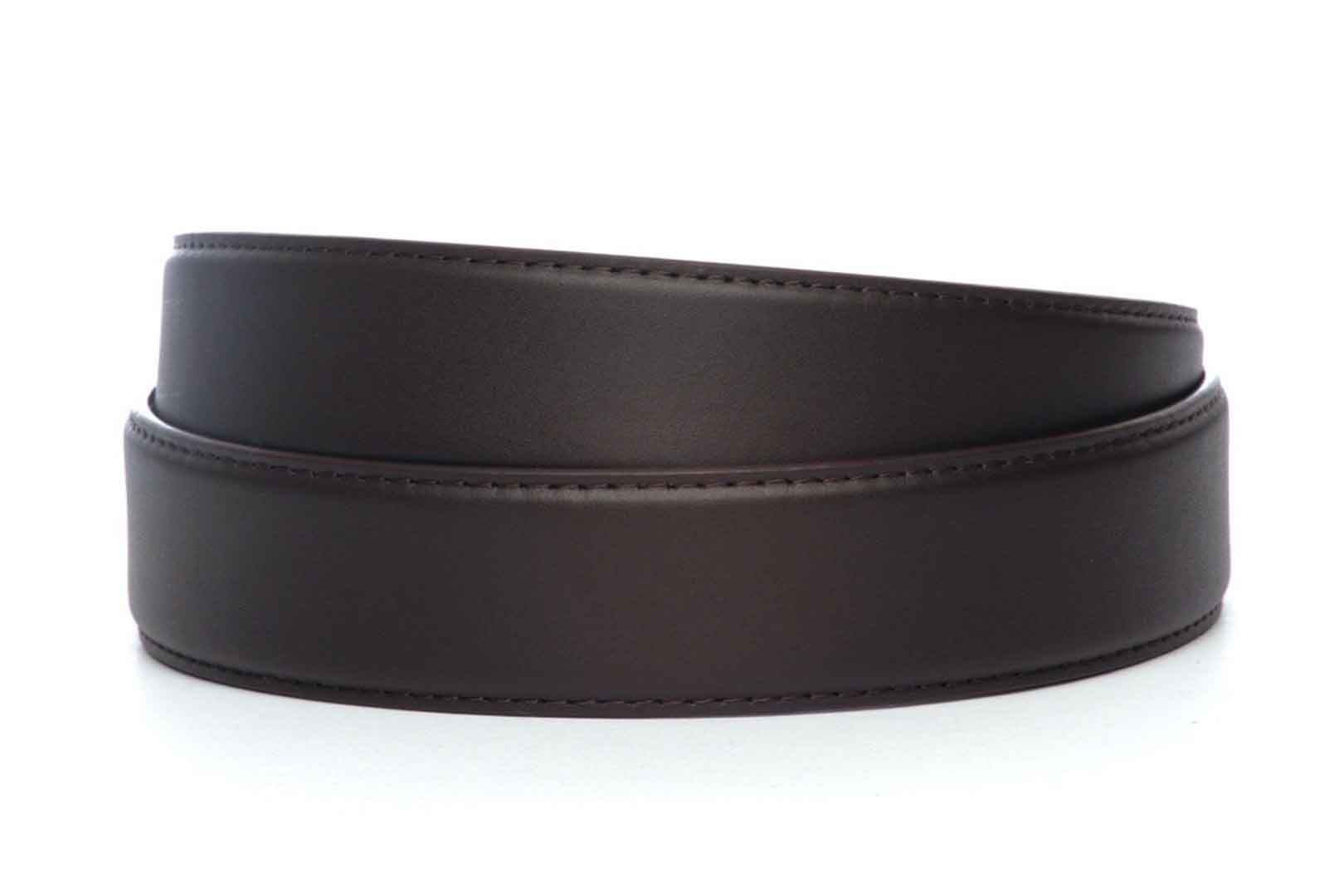 Leather Belt, 1.5 inch, No Buckle -- Leather Belts, Made in USA
