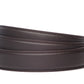 “The Executive” Anson Belt set, formal look, 1.25 inches wide, dark brown vegan microfiber strap