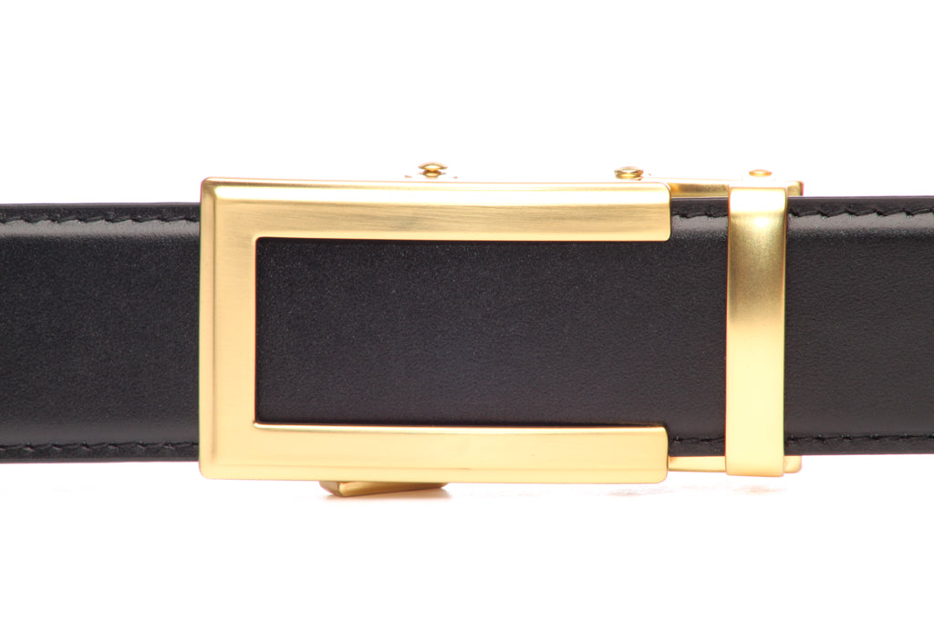 1.5" Traditional Buckle in Gold - Anson Belt & Buckle