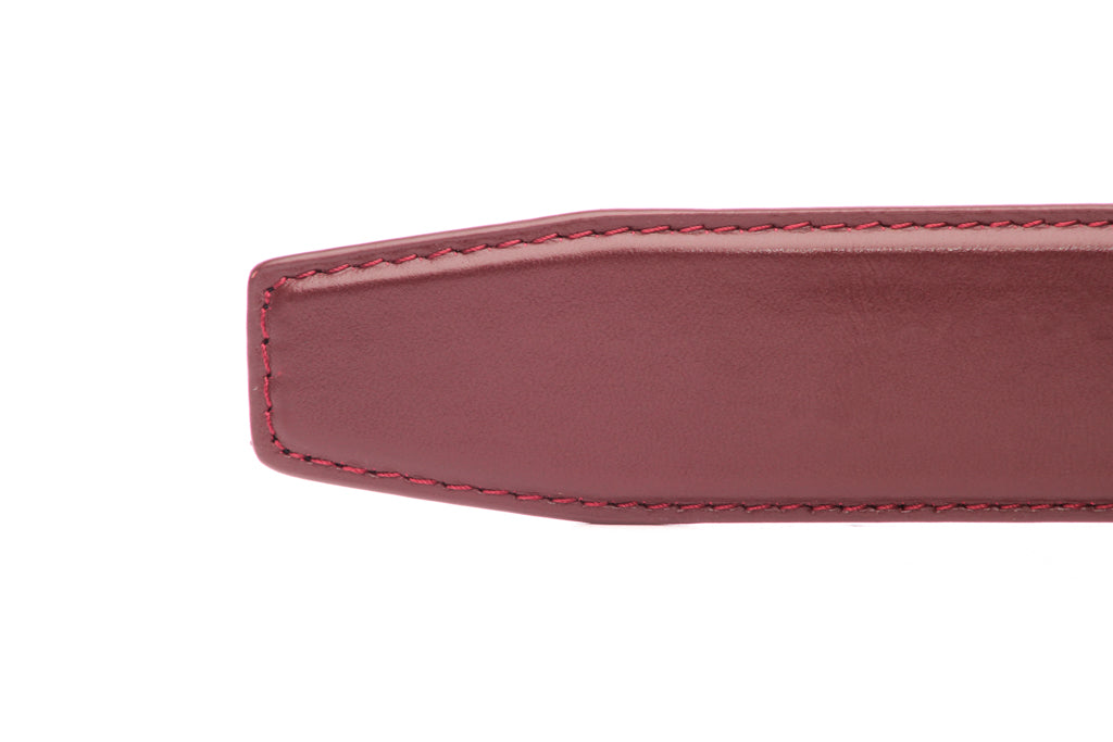 1.5" Cordovan Leather Strap - Anson Belt & Buckle