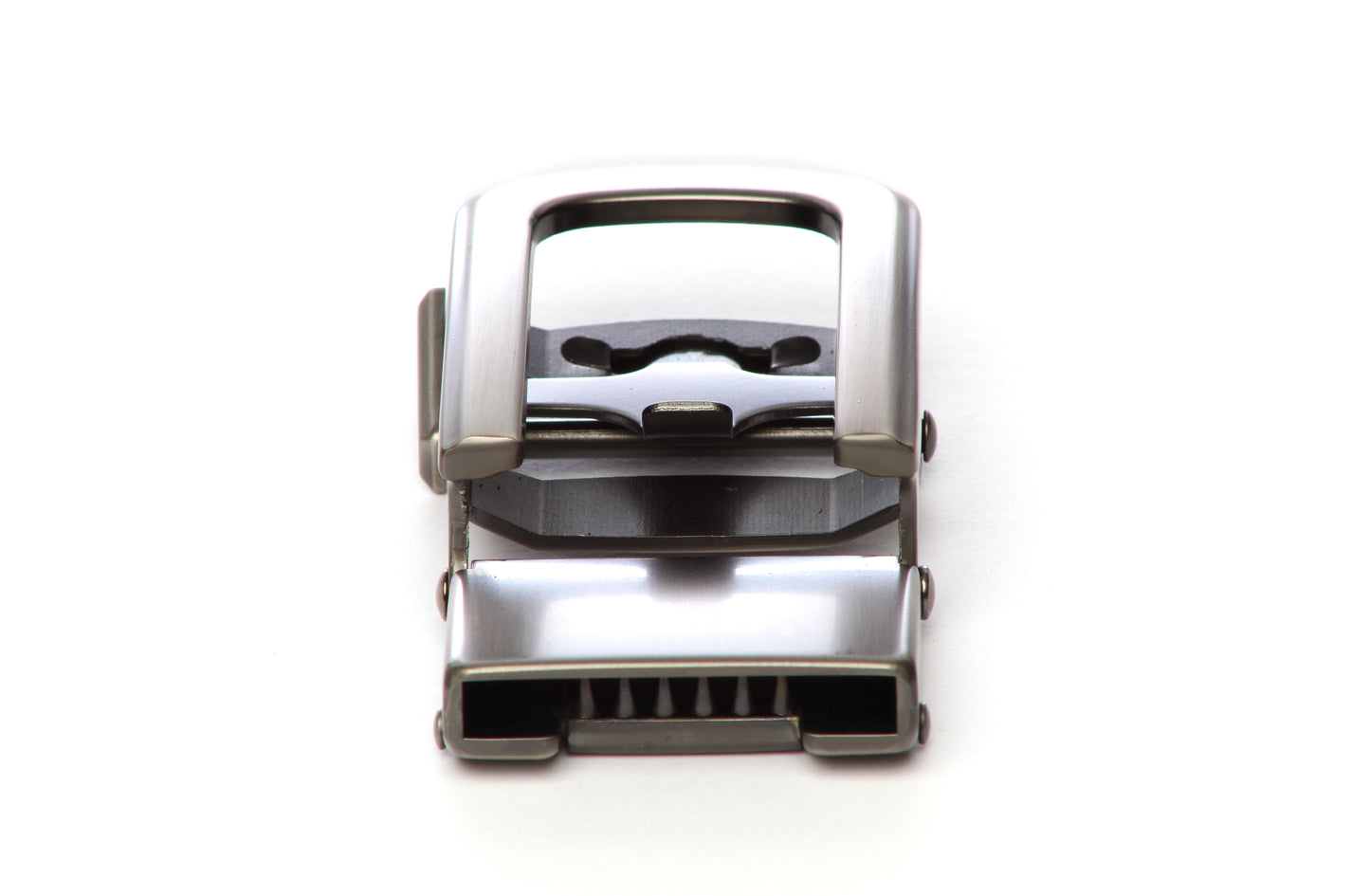 1.25" Traditional with a Curve in Gunmetal - Anson Belt & Buckle