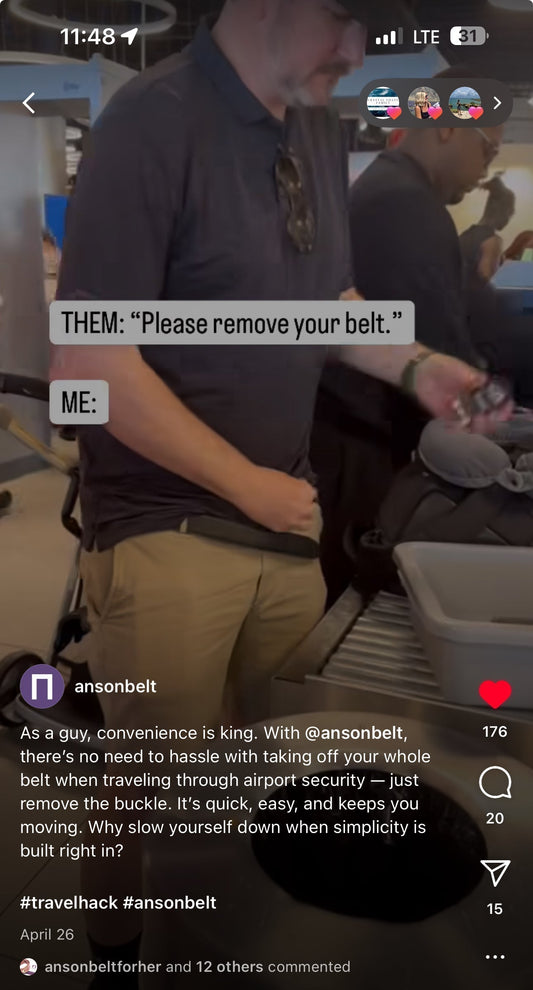 Travel Made Easy: Why Anson Belts Are a Must-Have for Jet-Setters