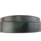 1.5" Evergreen Marbled Buffalo Leather Strap