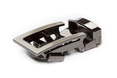Traditional Buckle in Formal Gunmetal