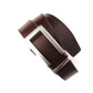 1.5" Brown Buffalo Vegetable Tanned Leather w/Traditional in Silver Buckle
