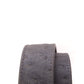 1.5" Smoke Grey Ostrich-Embossed Leather Strap - Anson Belt & Buckle
