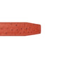 1.5" Cognac Ostrich-Embossed Leather Strap - Anson Belt & Buckle