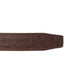 1.5" Brown Ostrich-Embossed Leather Strap - Anson Belt & Buckle