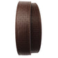1.5" Brown Woven-Embossed Buffalo Leather Strap