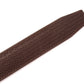 1.5" Brown Woven-Embossed Buffalo Leather Strap