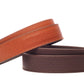 **LIMITED RELEASE** 1.5" Woven-Embossed Buffalo Leather Strap - Anson Belt & Buckle