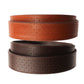 **LIMITED RELEASE** 1.5" Woven-Embossed Buffalo Leather Strap - Anson Belt & Buckle