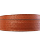 1.5" Tan Woven-Embossed Buffalo Leather Strap