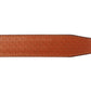 1.5" Tan Woven-Embossed Buffalo Leather Strap