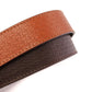 **LIMITED RELEASE** 1.5" Woven-Embossed Buffalo Leather Strap - Anson Belt & Buckle
