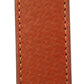 1.5" Tan Woven-Embossed Buffalo Leather Strap