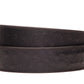 1.5" Black Ostrich-Embossed Leather Strap - Anson Belt & Buckle