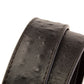 1.5" Black Ostrich-Embossed Leather Strap - Anson Belt & Buckle