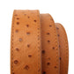 Ostrich-Embossed Vegetable Tanned Leather - Anson Belt & Buckle