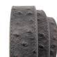 Ostrich-Embossed Vegetable Tanned Leather - Anson Belt & Buckle