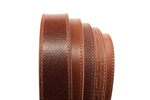 **FACTORY SECOND** 1.25" Light Brown Casual Leather - Mystery Strap