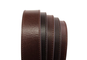 **FACTORY SECOND** 1.5" Brown Casual Leather - Mystery Strap