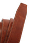 **FACTORY SECOND** 1.5" Marbled Tan Vegetable Tanned Leather Strap