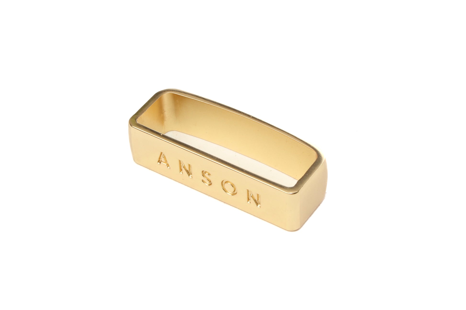 1.25” Metal Loop in Gold (Shiny) - Anson Belt & Buckle