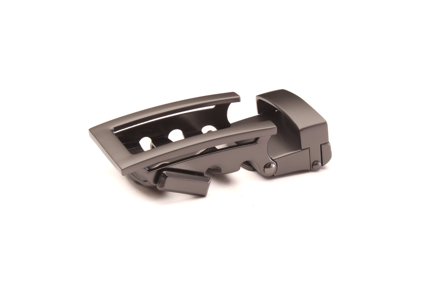 1.25" Traditional Buckle in Graphite - Nickel Free
