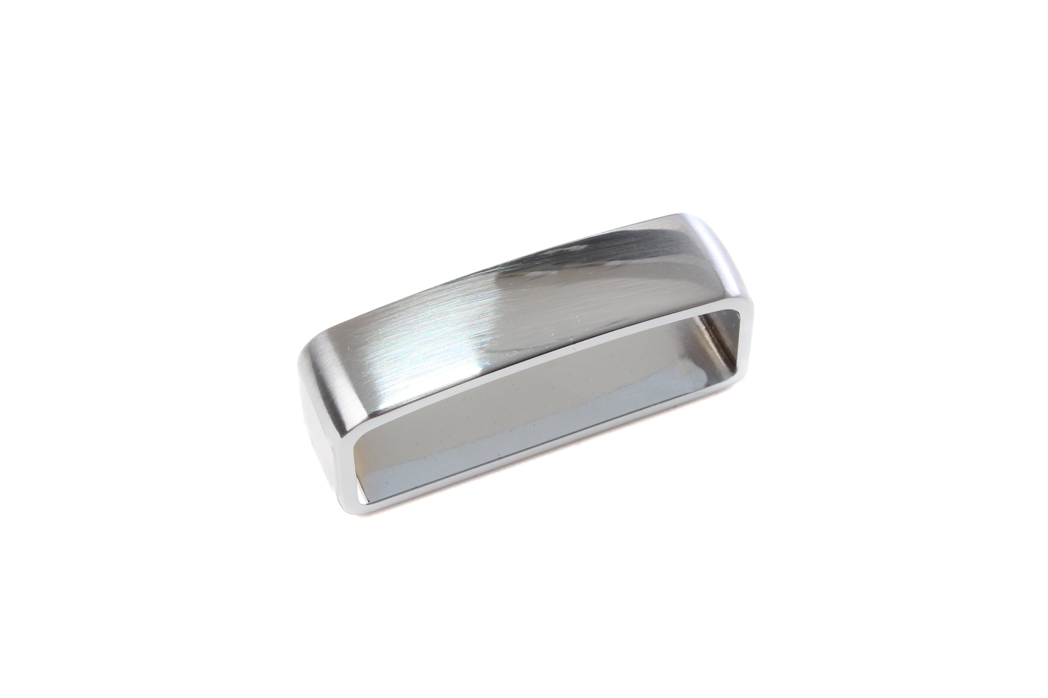 Metallic Loop Buckle 1.25” Metal Loop in Silver – Anson Belt & Buckle