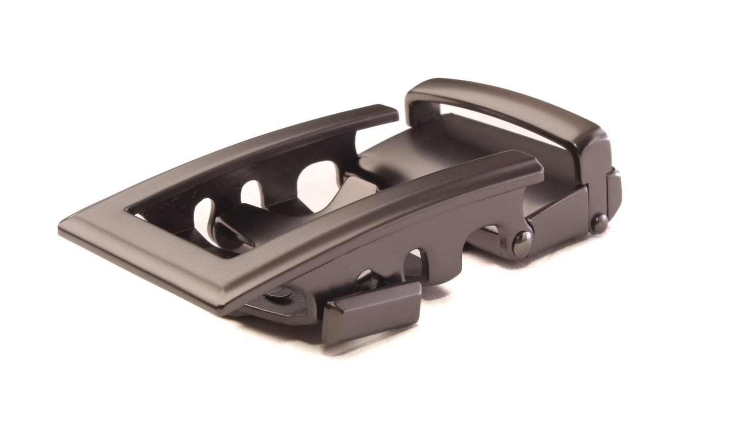 Traditional Buckle in Graphite - Nickel Free