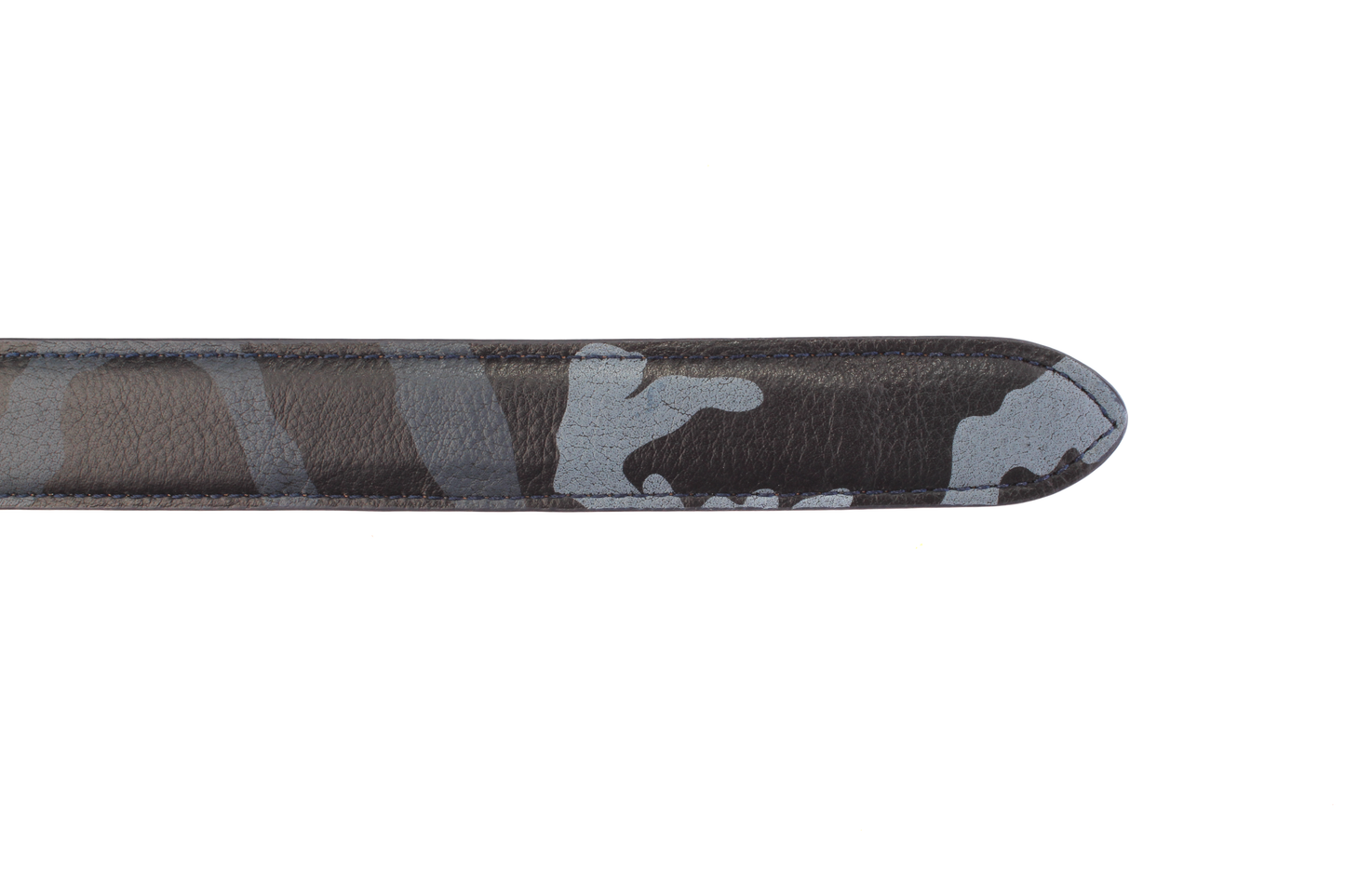 1.25" Blue Camo Italian Calfskin Strap