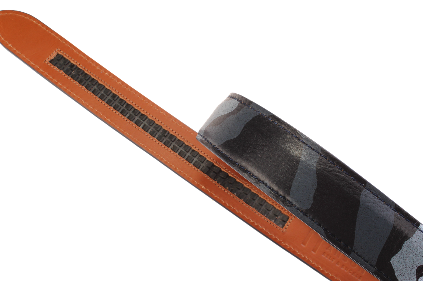 1.25" Blue Camo Italian Calfskin Strap