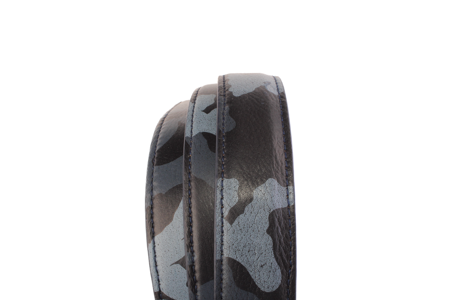 1.25" Blue Camo Italian Calfskin Strap