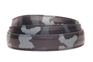 1.25" Blue Camo Italian Calfskin Strap
