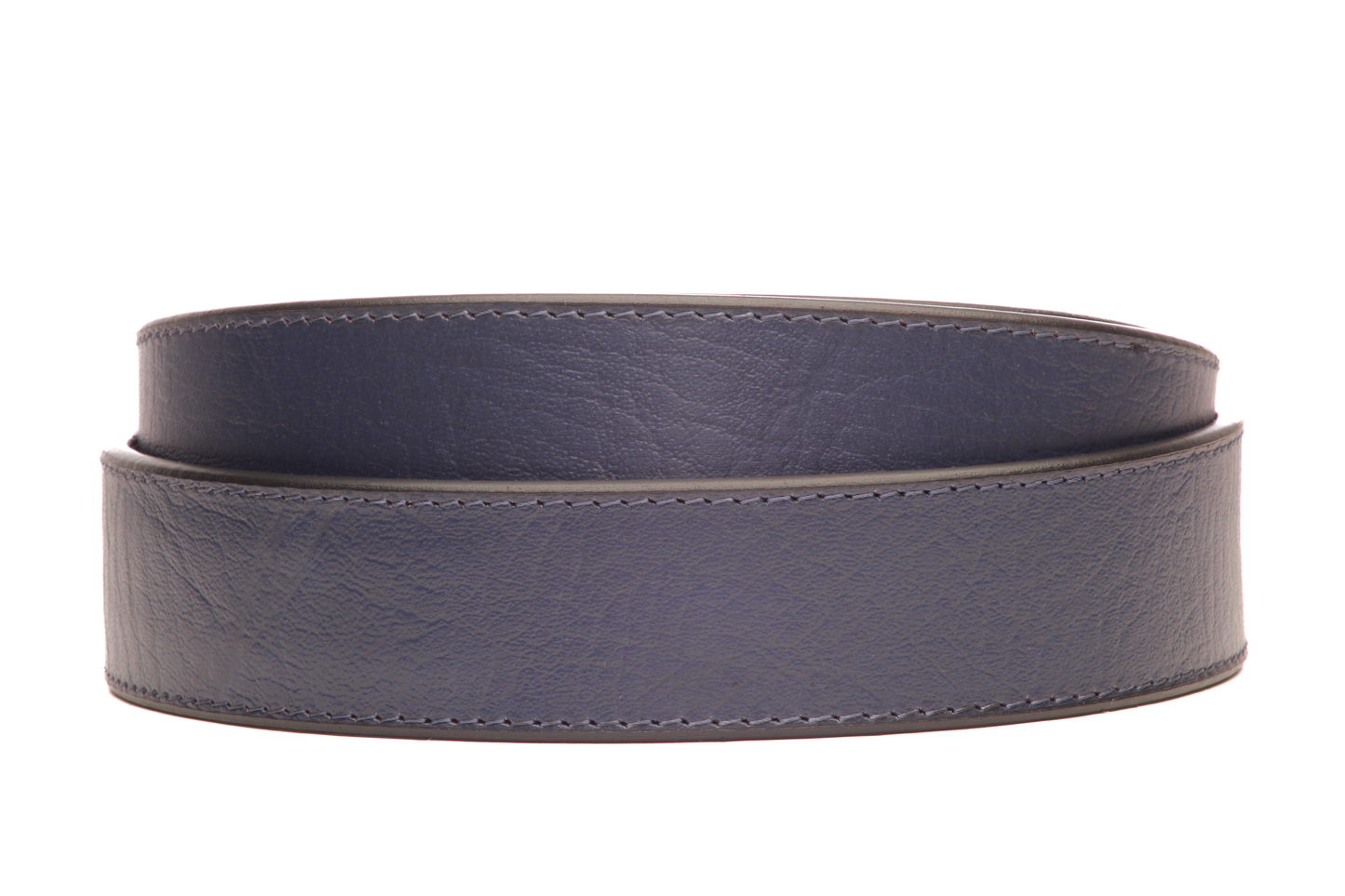 1.5" Navy Buffalo Vegetable Tanned Leather Strap