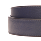 1.5" Navy Buffalo Vegetable Tanned Leather Strap