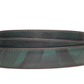 1.25" Evergreen Marbled Buffalo Leather Strap