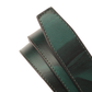 1.25" Evergreen Marbled Buffalo Leather Strap