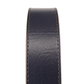 1.5" Navy Buffalo Vegetable Tanned Leather Strap