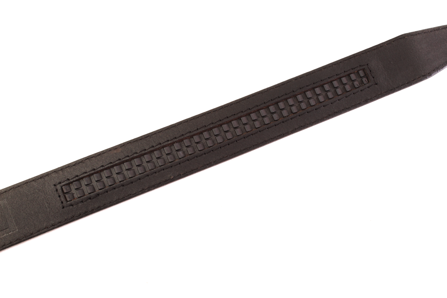 1.5" Navy Buffalo Vegetable Tanned Leather Strap
