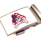 1.5" ECU Jolly-Roger x USA Buckle in Gunmetal