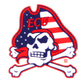 1.5" ECU Jolly-Roger x USA Buckle in Gunmetal