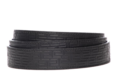 Black Vegetable Tanned Leather - Signature Strap