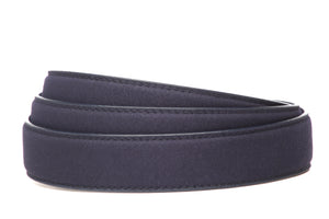 1.25" Navy Micro-Suede Strap - Anson Belt & Buckle