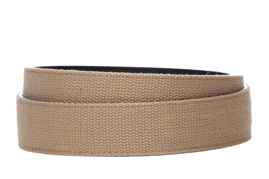 1.5" Khaki Canvas Strap - Anson Belt & Buckle